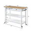 Chariot de cuisine en bois massif 45 po Carbin-1075913349