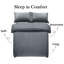 Microfiber Striped Duvet Cover Set with Pillowcases Included-67711180-116586255