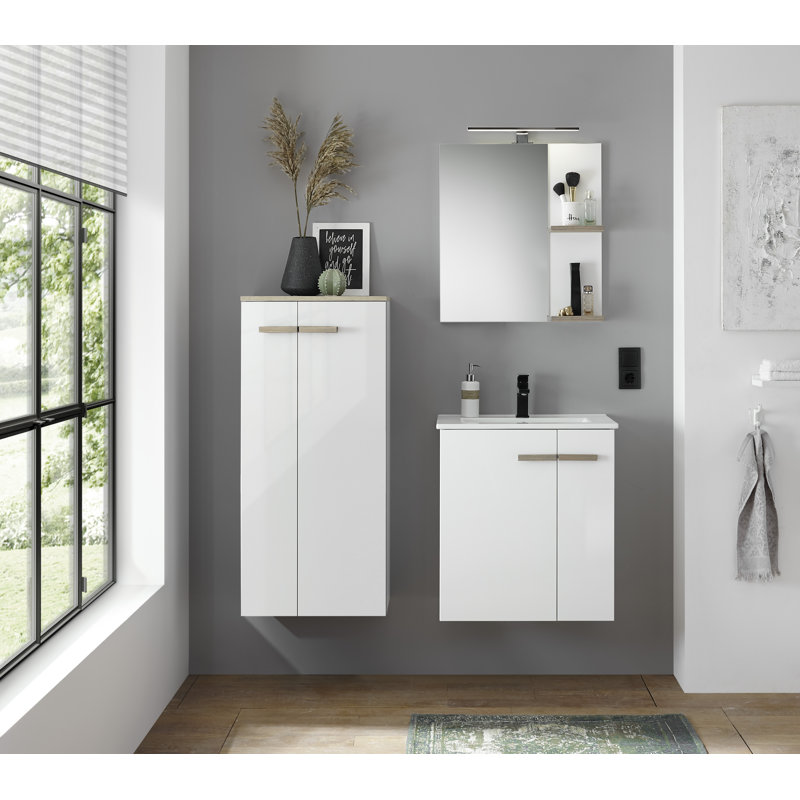 Georgeana Bathroom Furniture Suite, White