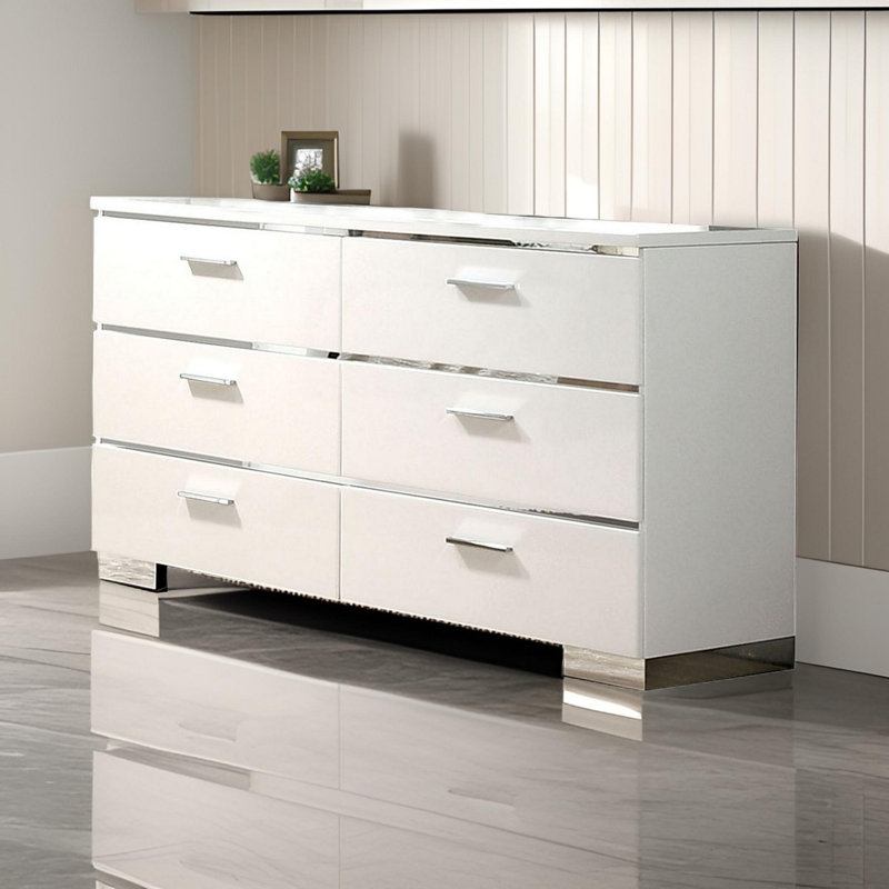 Commode double 6 tiroirs Yasue