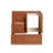 Ultraline 30 in. W x 21 in. D x 34.5 in. H Bath Vanity Cabinet without Top in Medium Alder-1285553381