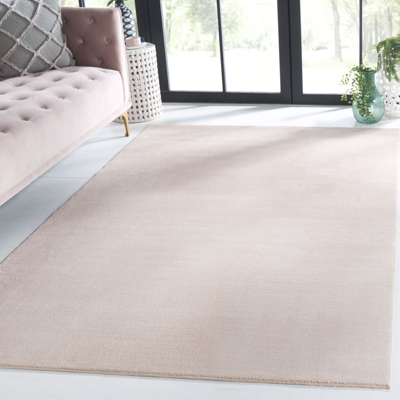 Arcelay Solid Colour Area Rug, Rectangle 122 x 183cm