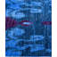 Overdyed Hand-Knotted Wool Modern-Contemporary Blue Runner 2' 7" x 8' 6"