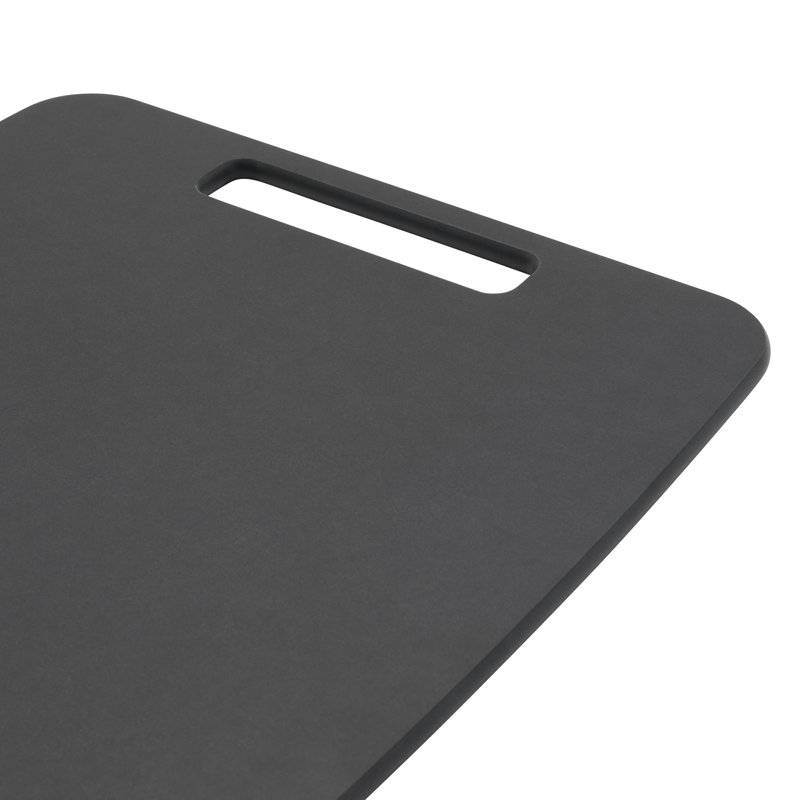 ZWILLING Plant Fiber 14.5-In X 11.25-In Cutting Board - Slate, 11.50" x 9", Black