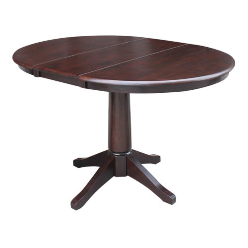 Ophelia & Co. Cochrane Extendable Solid Wood Dining Table & Reviews ...