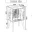 Support pour tourne-disque avec rangement Mid-Century