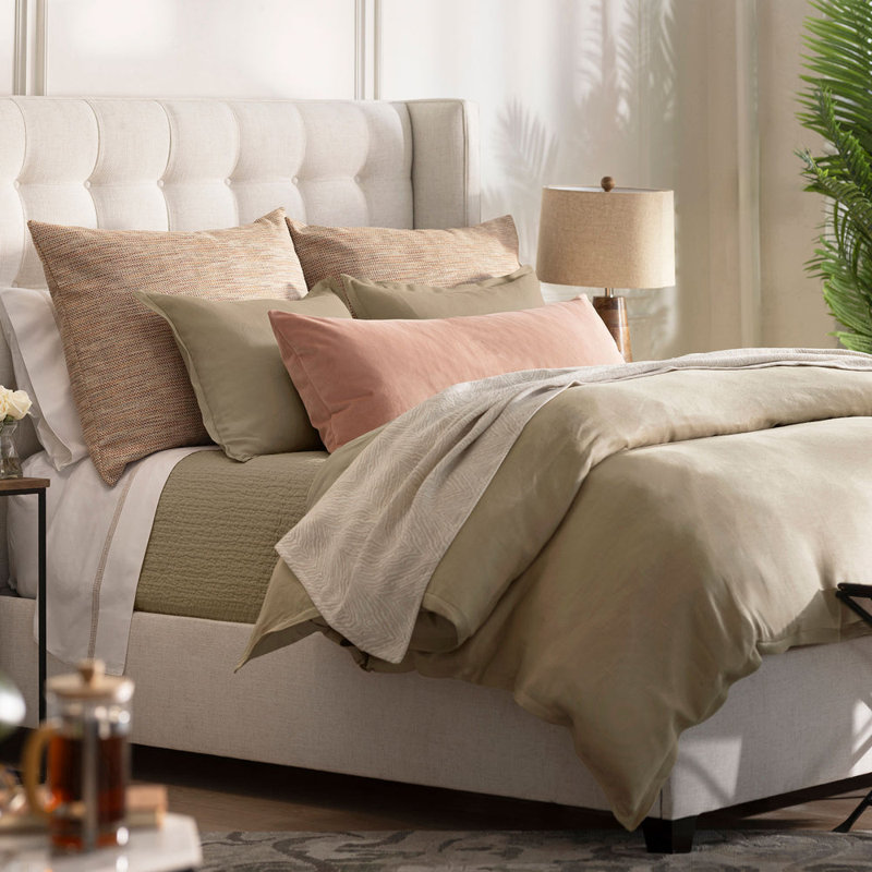 Terra Duvet Cover, Croissant, Queen Duvet Cover