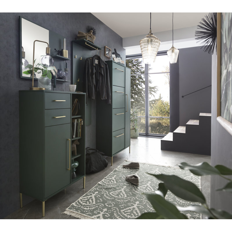 Bansil Hall Tree 50cm Wide, Forest Green