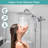 Rain Dual Shower Head 1.8 GPM GPM