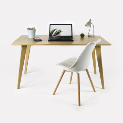 Shellie Solid Wood Solid Wood Writing Desk