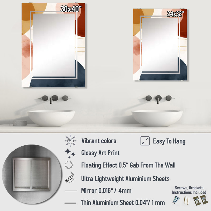 Miroir Altmann, 32 po x 24 po