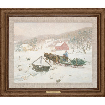 Reversez l’arbre par lee stroncek, reproduction d’art encadrée
