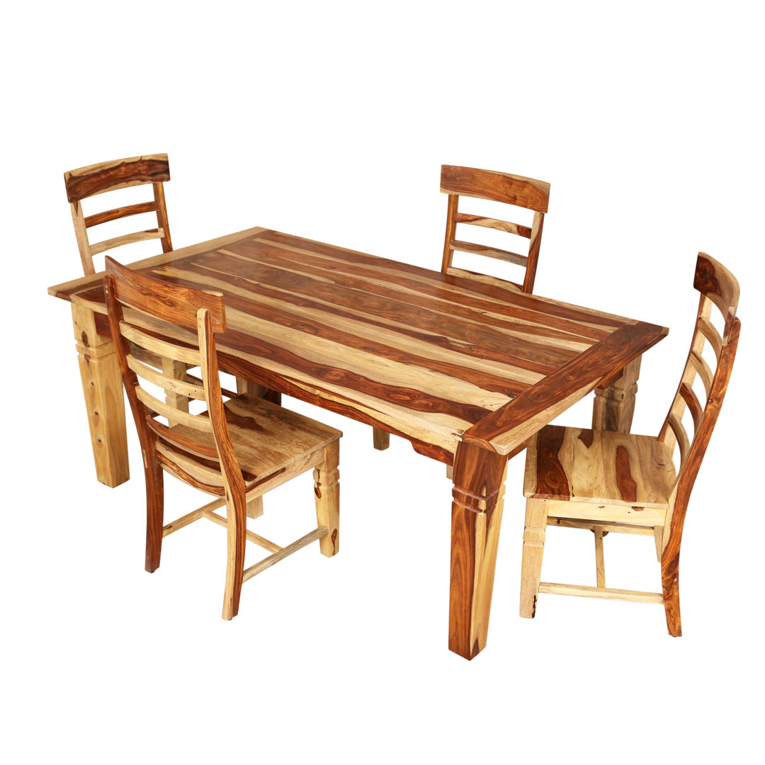 Traci Solid Wood Dining Table Loon Peak®