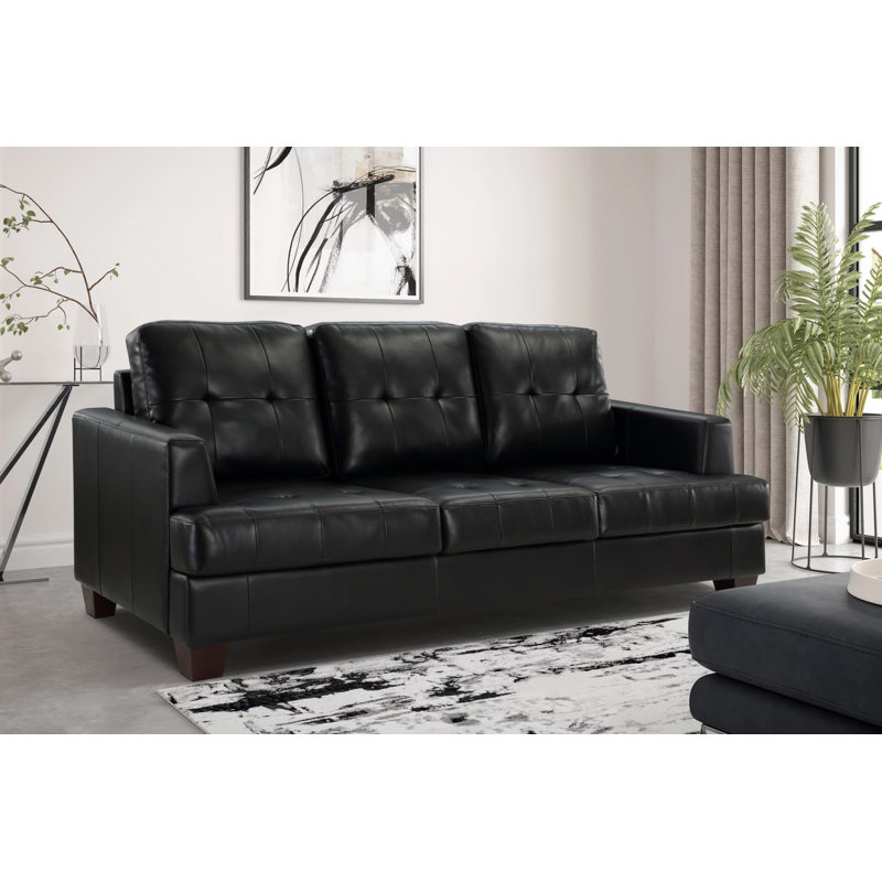 Jodilynn, 37"H x 88.5"W x 36.5"D, Gray Faux Leather