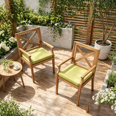 Chaise longue de patio 2 pièces