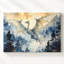 Art mural éthéré Dragon Flight Canvasserene Fantasy Art Above Misty Pine Forest-1503983297