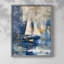 NAUTICAL Series CXCIX - Impression encadrée de qualité supérieure - Prêt à être accroché - Aucun clou requis-793408523-793408517