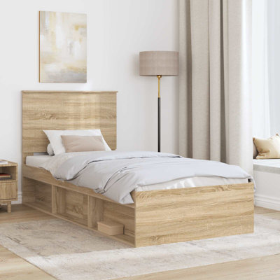 Solid Wood Bed