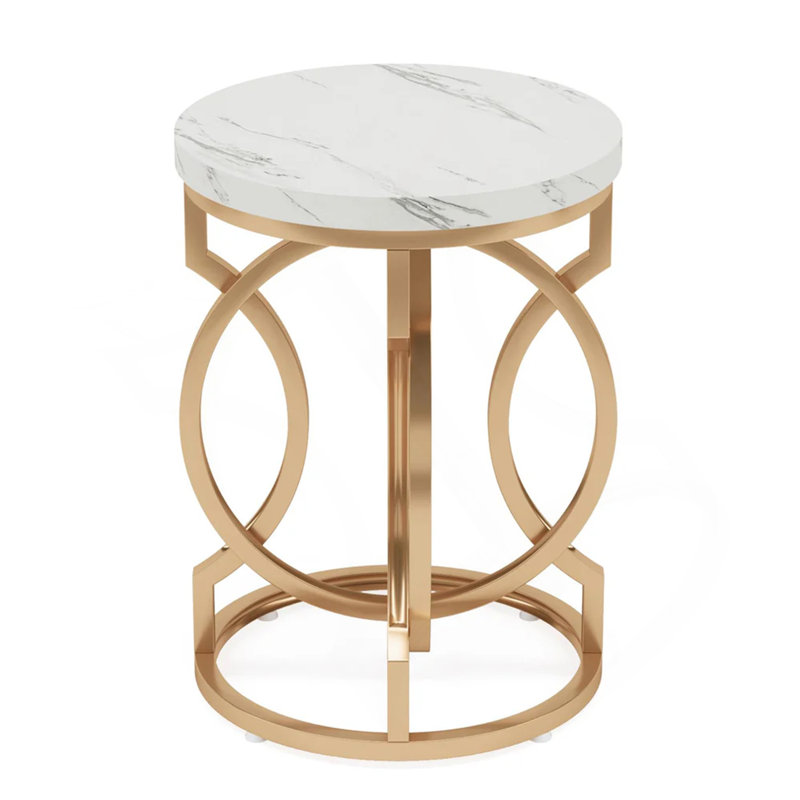 Small Couch Table,Round Bedside Table,End Table