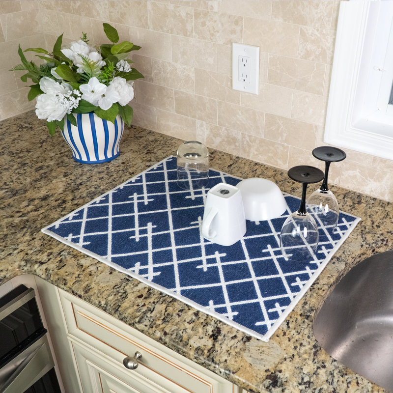 Drying Mat, Navy