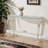 Helmich 47'' Glass Top Console Table