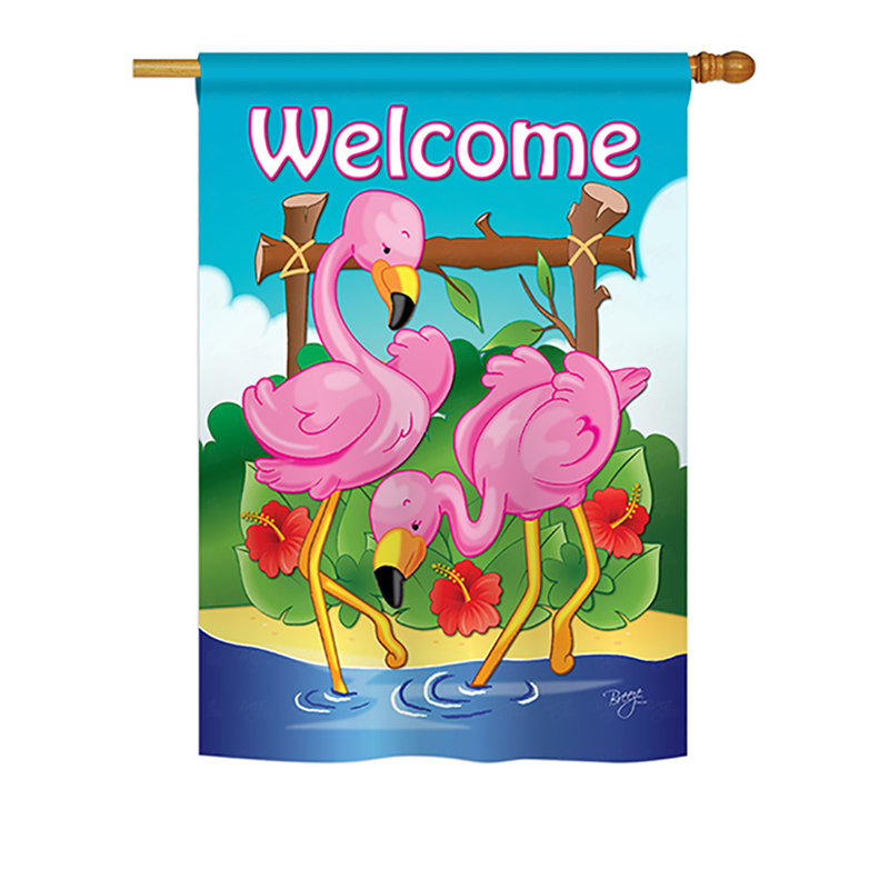 Double Sided Polyester Garden Flag, 40" H x 28" W