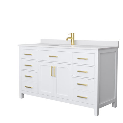 Beckett 60" Single Bathroom Vanity Set