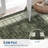 Modern Plaid Machine Washable Rug with Non-Slip Backing, Foldable Low Pile Floor Cover, Contemporary Bordered Indoor Mat for Bedroom, Living Room-571034490