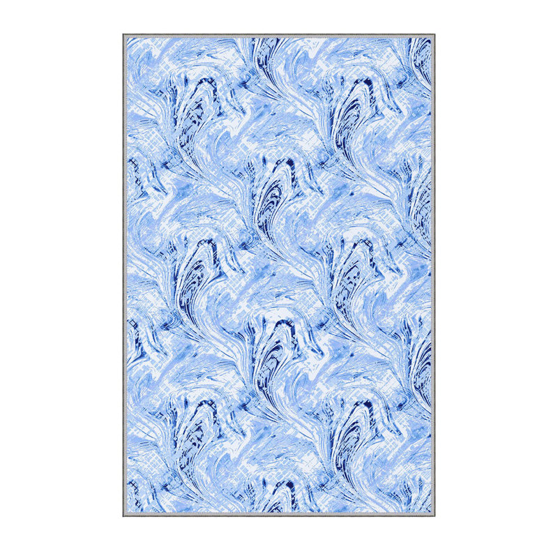 Premium Hall Carpet, 1% Polyester, 39.4 x 59.1 inches | 8 mm Pile Height, 65 g/m² | Antibacterial, Non-Slip PVC Felt Dot Underside, Machine Washable | 3D Digital Print, Durable & Stylish for Home Decor