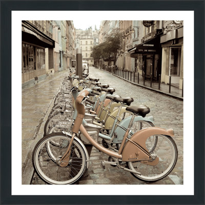 " City Street Ride Paris " by Alan Blaustein