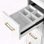 30" Freestanding Bathroom Vanity Set with Ceramic Sink and 3 Drawers-905488279