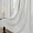Leming 100% Waterproof and Blackout Solid Color Polyester Linen Textured Grommets Curtains Panel-101068523-99481477