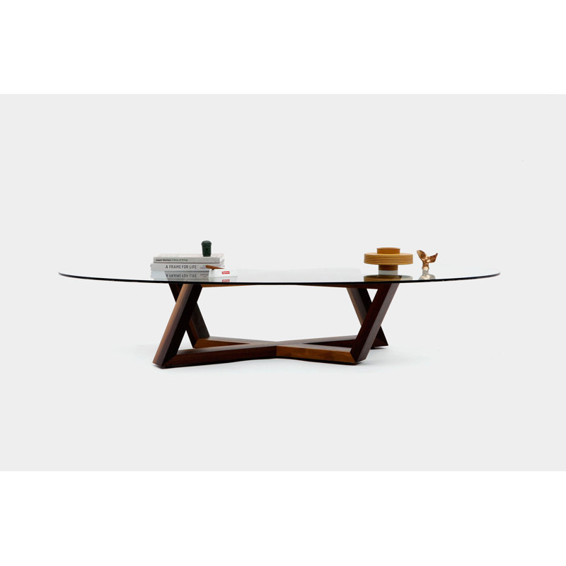 Focal Coffee Table, Walnut, 14" W x 38" L x 72" W