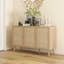 Buffet avec tiroirs de rangement, tablettes réglables, bois-79364153