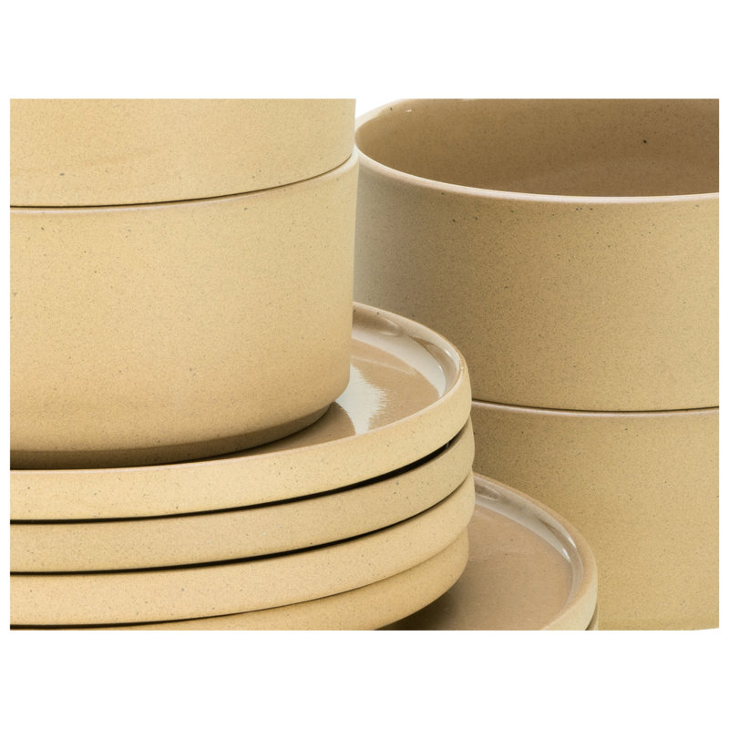 Creatable, Future Sand, 12-Piece Plate Set