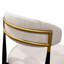 Liam Upholstered Rounded Edge Side Chair