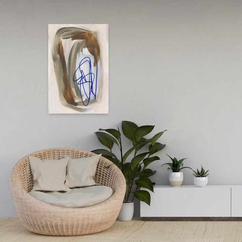 Art contemporain abstrait contemporain, H 24 po x l 16 po