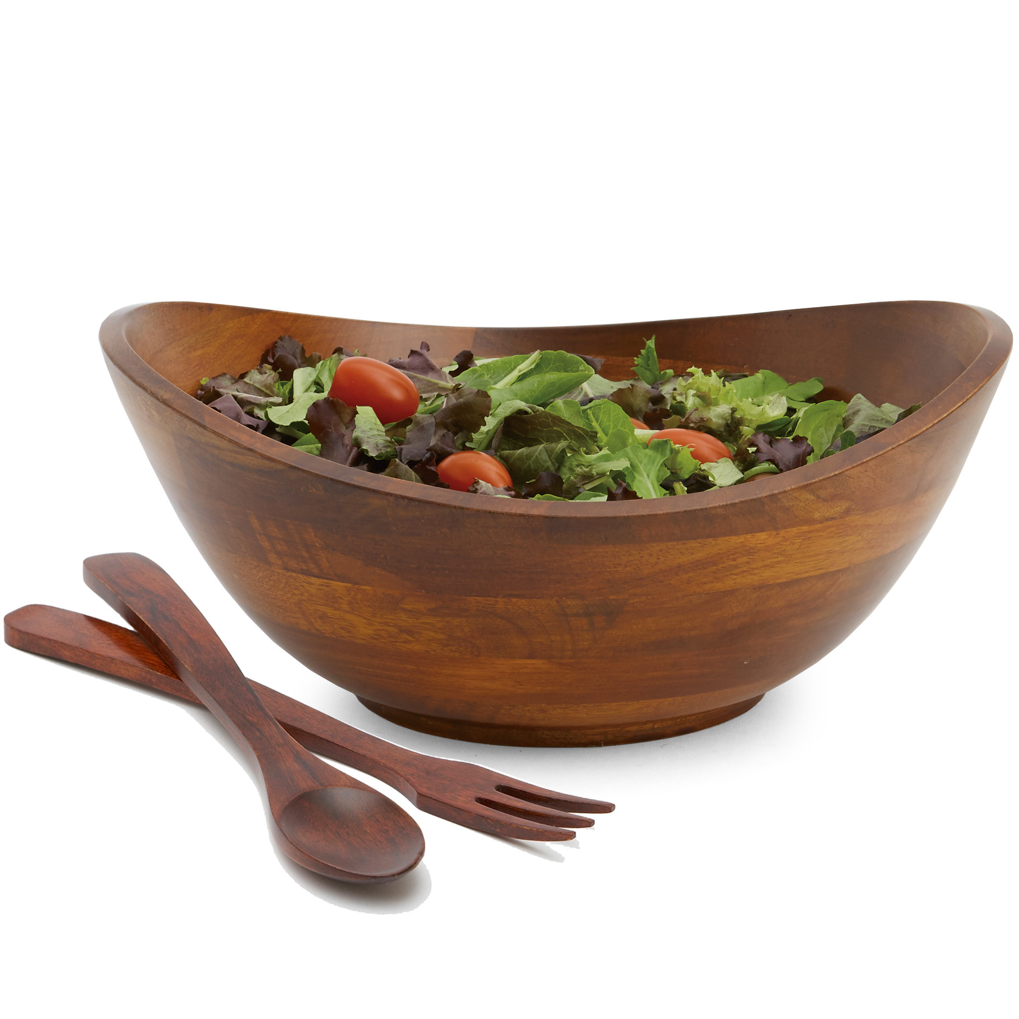 Millwood Pines Carbry 3 Piece Salad Bowl Set & Reviews | Wayfair