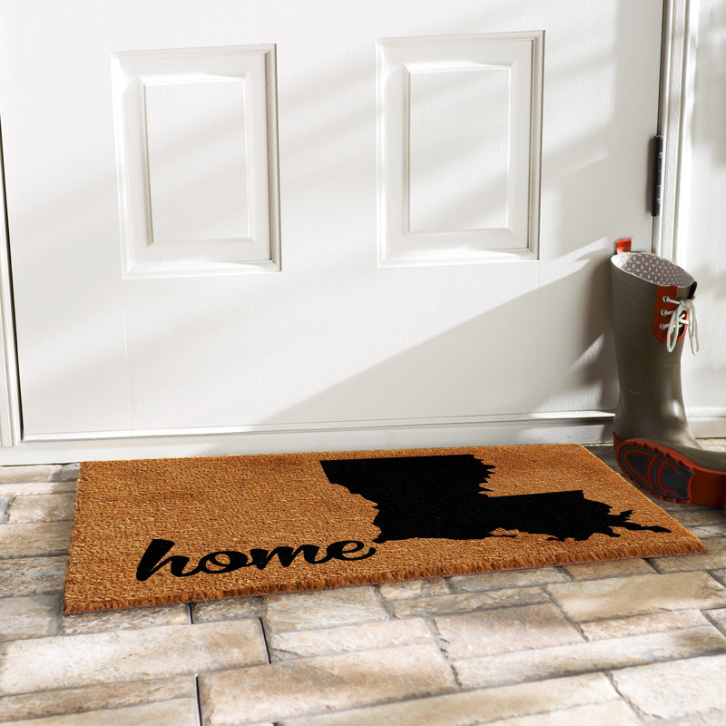 Tapis de porte extérieur antidérapant Searle, Rectangle 2 pi x 3 pi