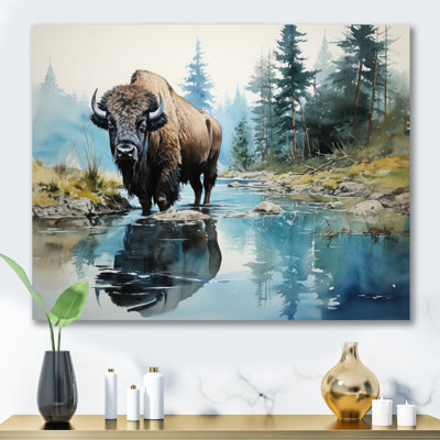 " Bison Bison Reflections II "
