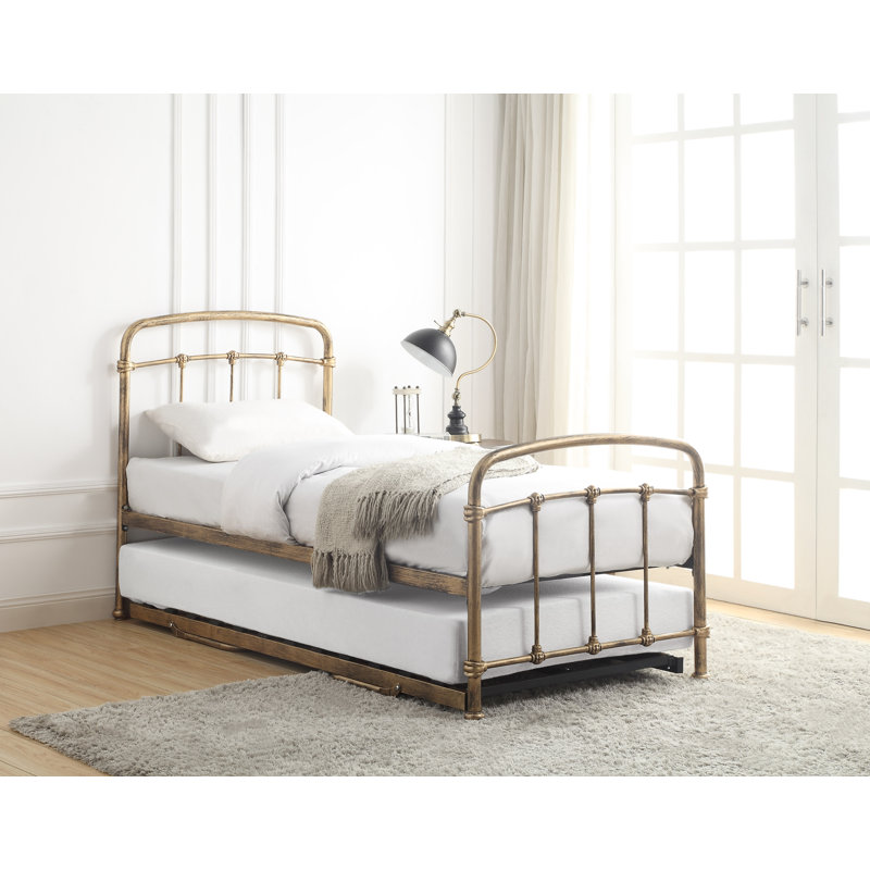 Corrado Daybed with Trundle, Antique Bronze