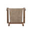 Fauteuil club d'extérieur en bois d'acacia Braeton Contemporary Coastal-126039018