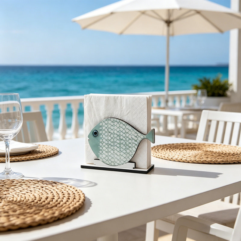 Porte-serviettes de table Summer Nautical, A