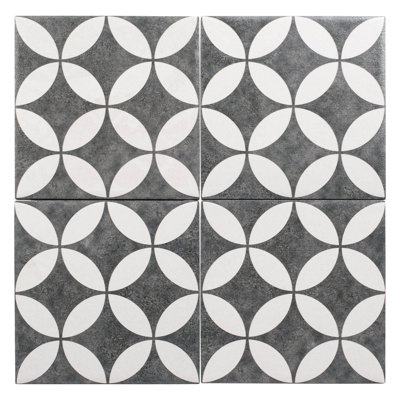 Dosseret de cuisine occitan mat en porcelaine de 6 po, salle de bain, douche, piscine, mur et carrelage