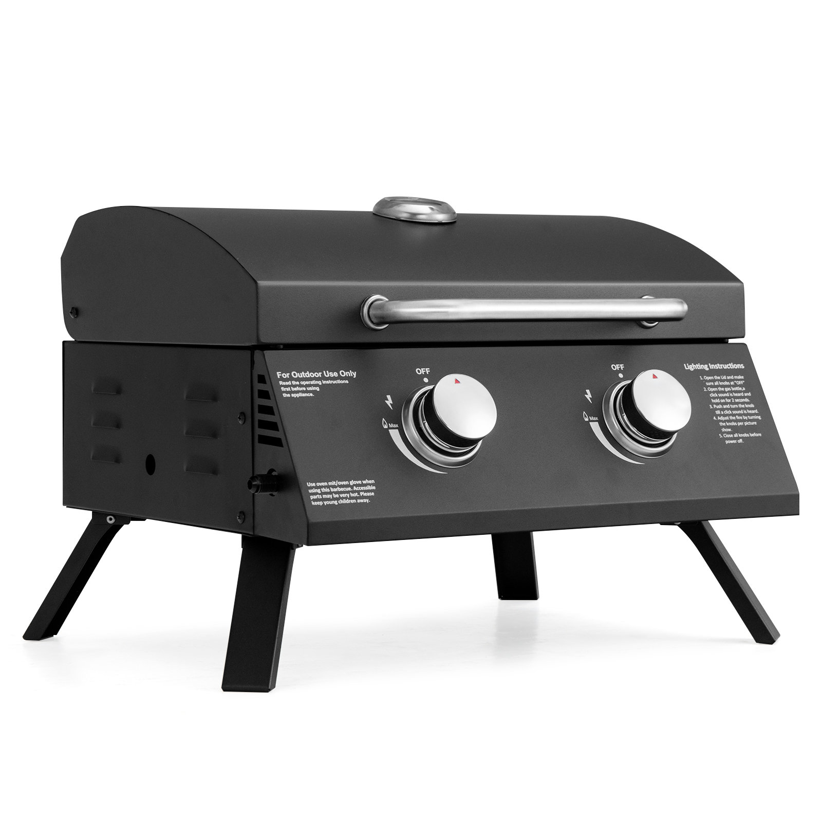 1 Burner Portable Gas Table Top Grill