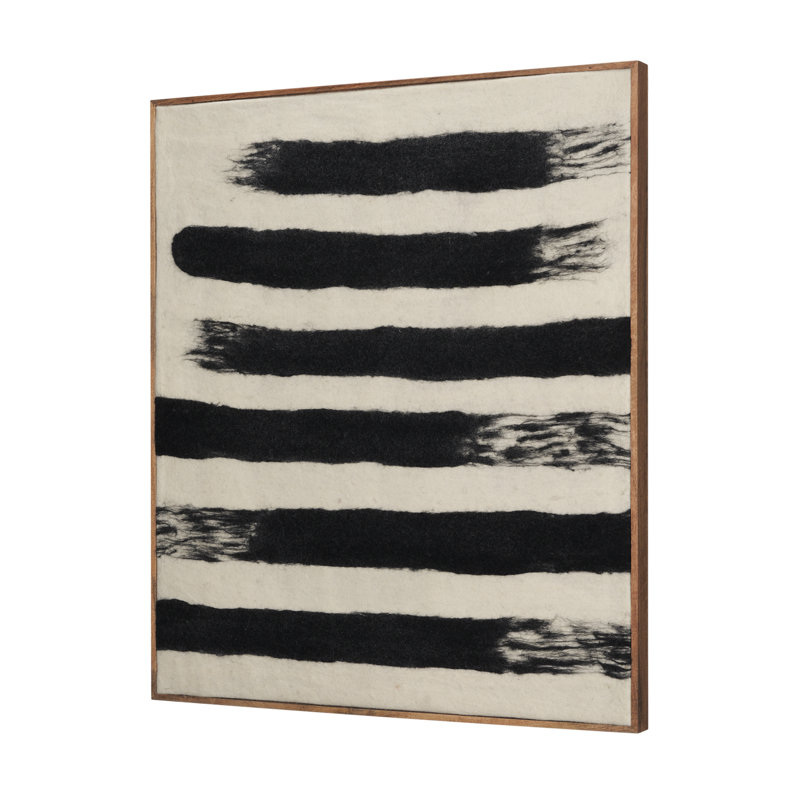 Art encadré en laine Rollins, 44.0L x 38.0H