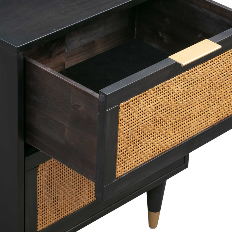 Ensemble de chambre à coucher grand babeurre, Très grand, Noir