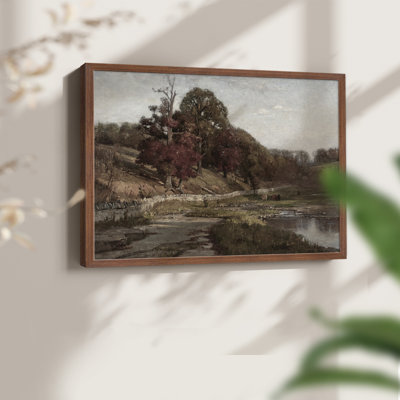 Paysages rétro-CCLIX - reproduction encadrée