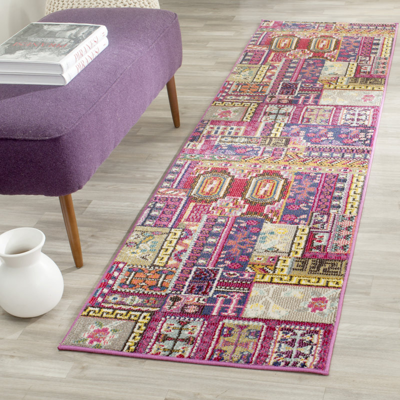 Chana Performance Abstract Rug, Runner 2'2" x 8'