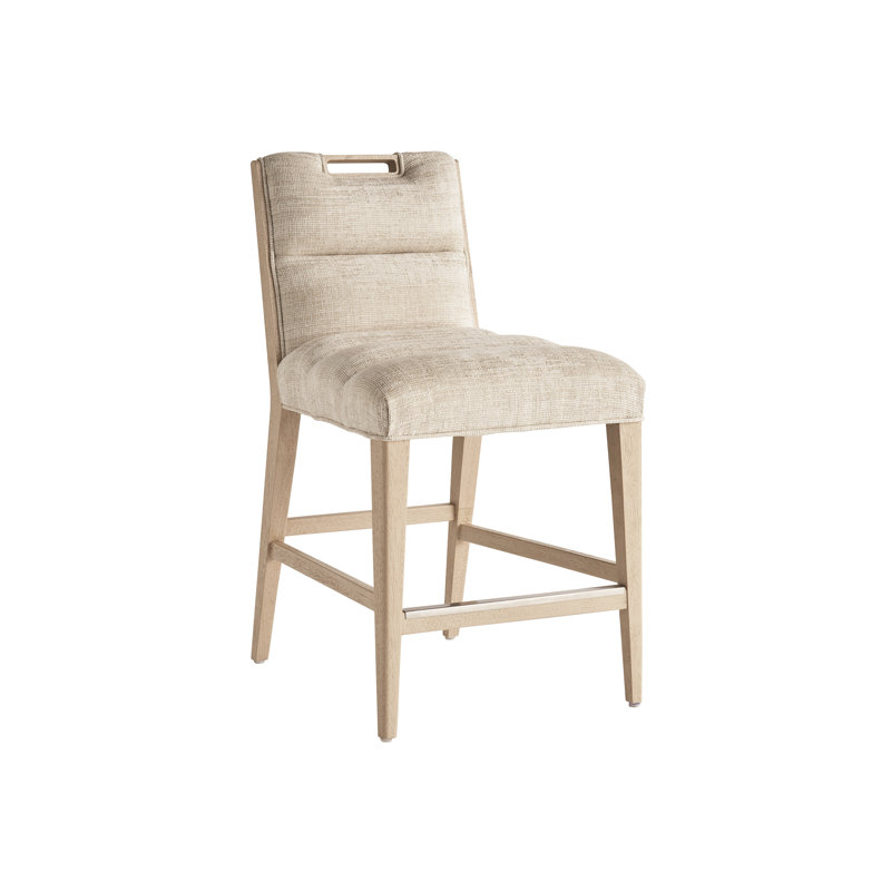 Sunset Key Greer Bar & Counter Stool, Beige, Counter Stool (24" Seat Height)